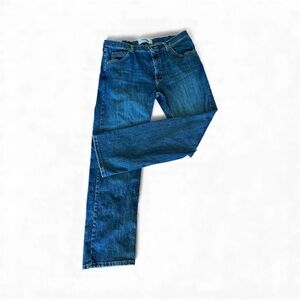 Wrangler Men's Straight Blue Jeans size 35x32